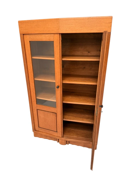 Art Deco Amsterdamse School Bookcase by Hildo Krop for Gebroeders Monsieur